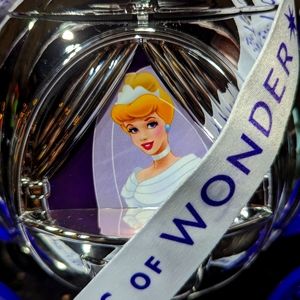Cinderella Disney 100 Silver Platinum Popcorn Bucket - New 2023 WDW